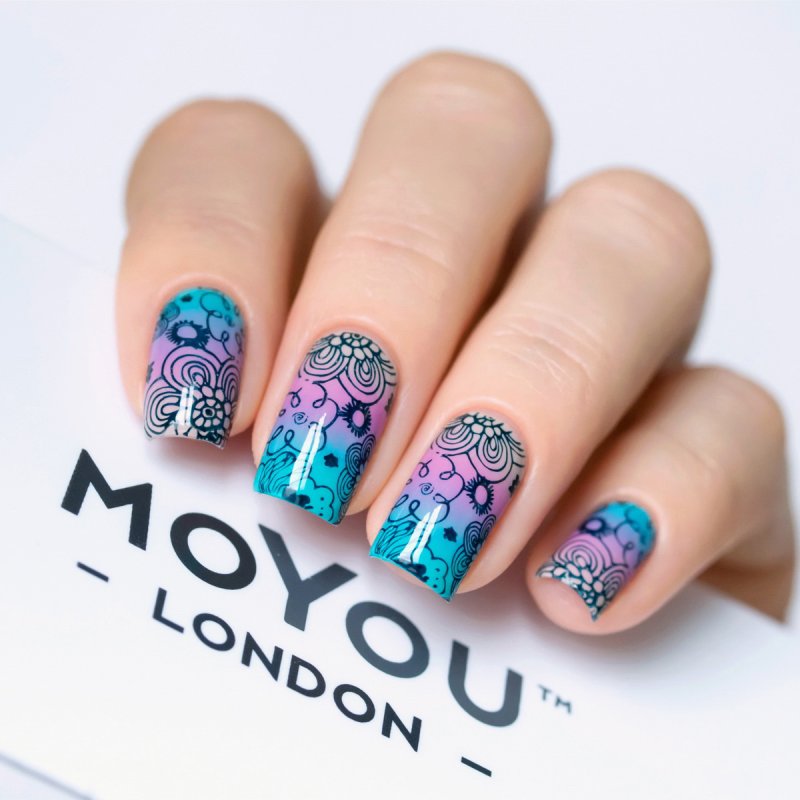 Пластина для стемпинга moyou london tropical