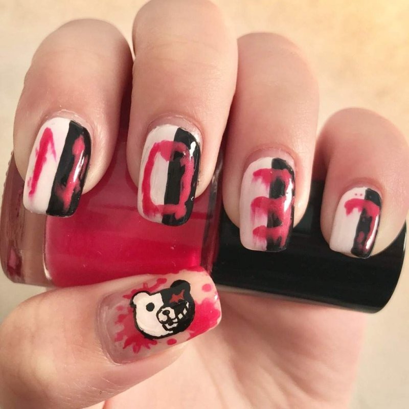 Danganronpa nails