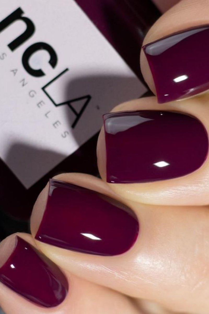 Шеллак цвета bordo opi