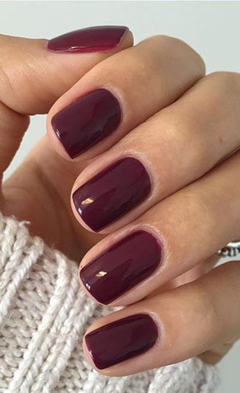 Шеллак цвета bordo opi