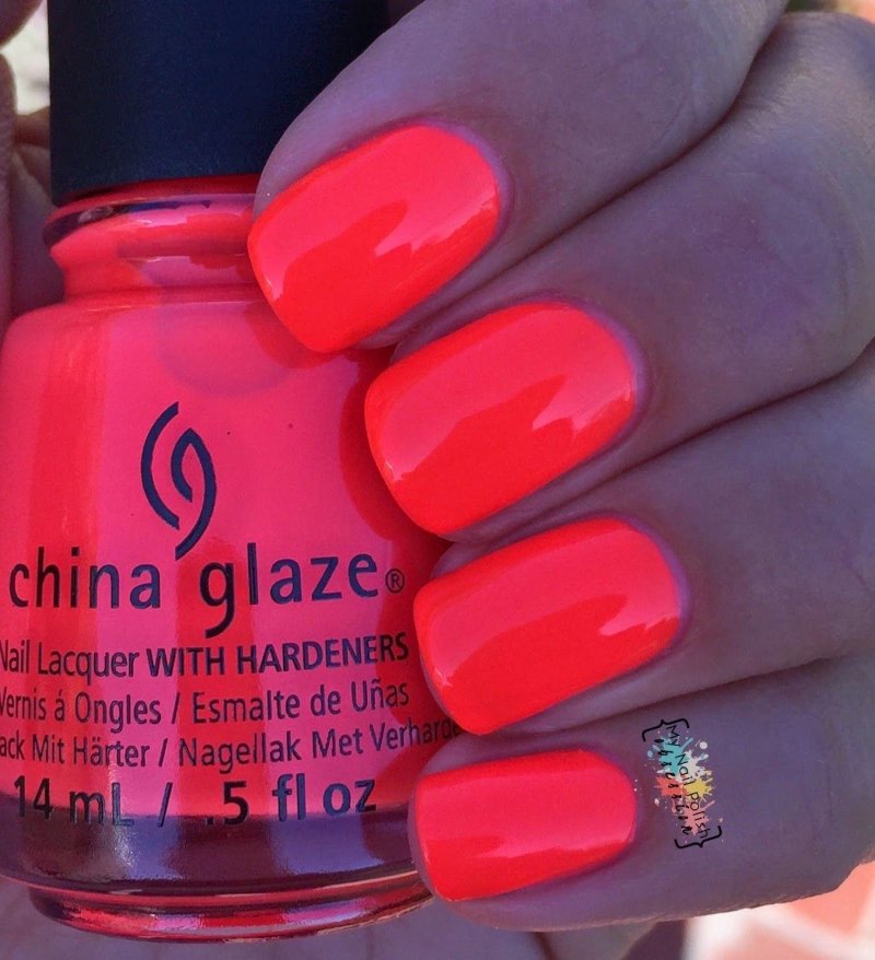 China glaze гель лак