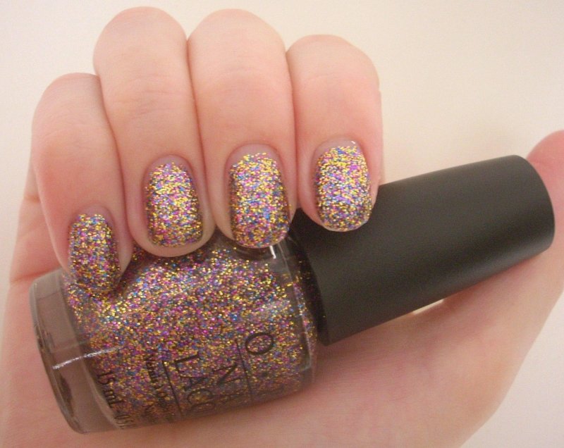 Opi glitter