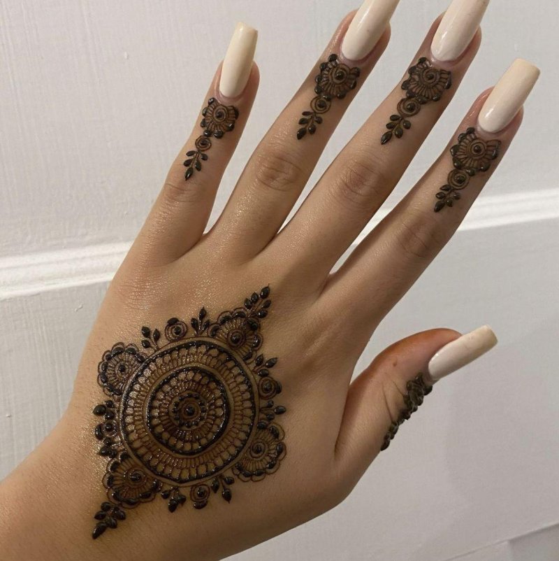 Henna design mehndi design