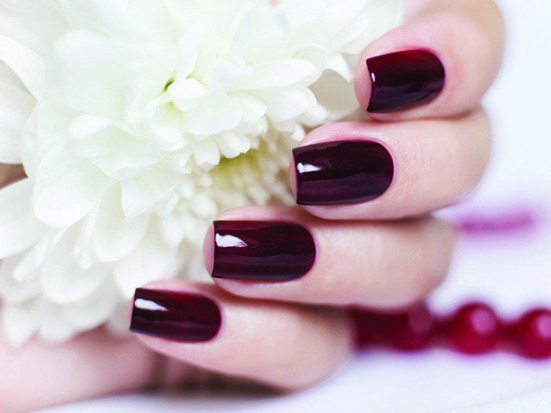 Шеллак цвета bordo opi