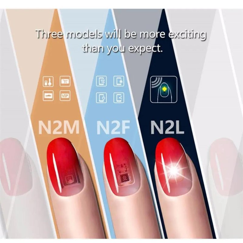 Smart nail nfc