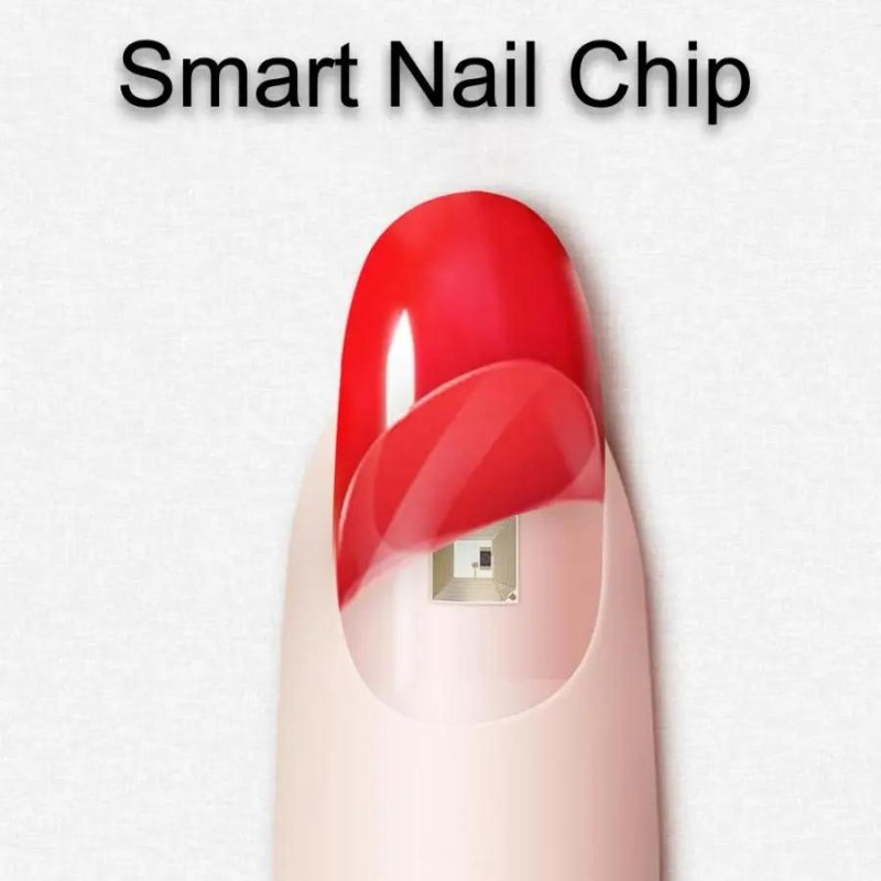 Smart nail nfc