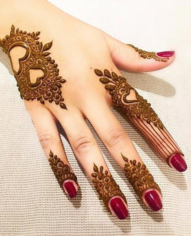 Back hand mehndi designs