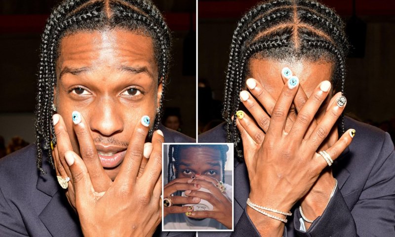 Asap rocky nails