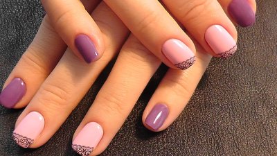 Короткие ногти красивые