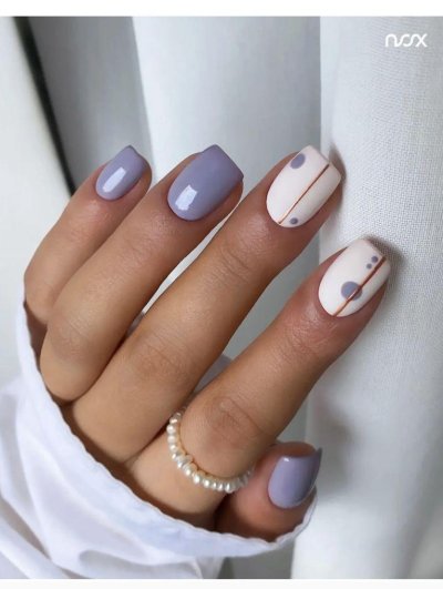 Ногти короткие