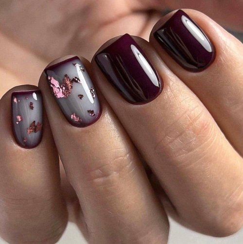 Ногти короткие