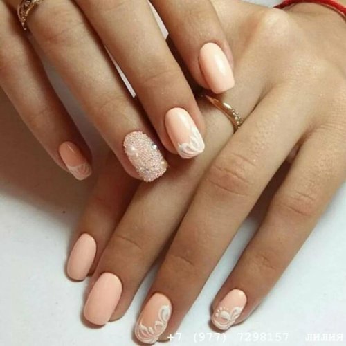 Красивые ногти короткие