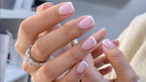 Френч на короткие ногти