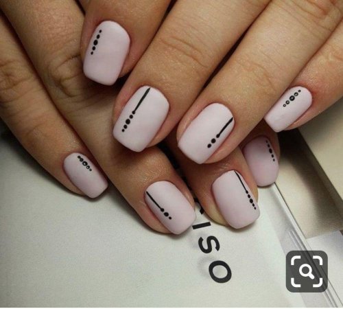 Дизайн для коротких ногтей