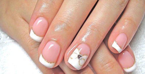 Френч на короткие ногти
