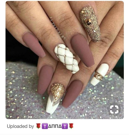 Шикарный дизайн ногтей