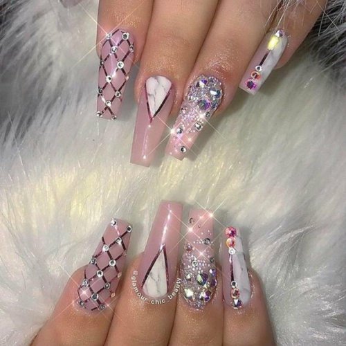 Шикарный дизайн ногтей