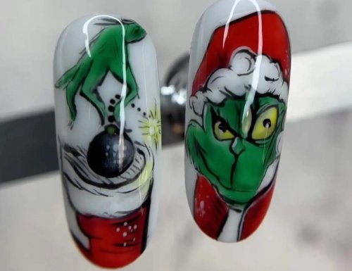 Дизайн ногтей на новый год