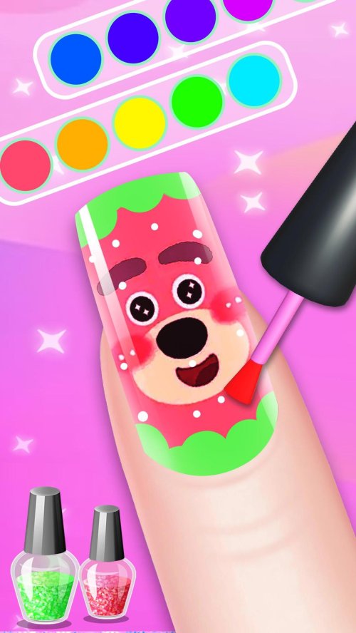 Игры маникюр для девочек