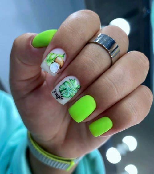 Маникюр на лето