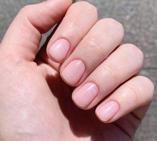 Маникюр без покрытия