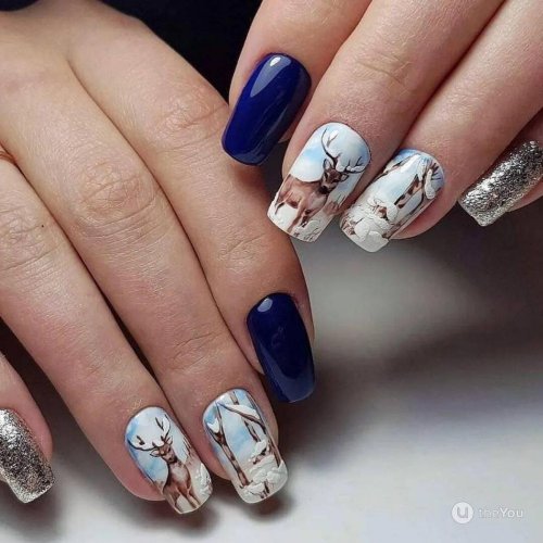Ногти зимние