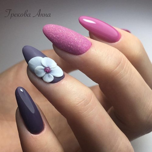 Лепка на ногтях