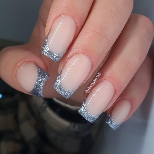 Серебристый френч