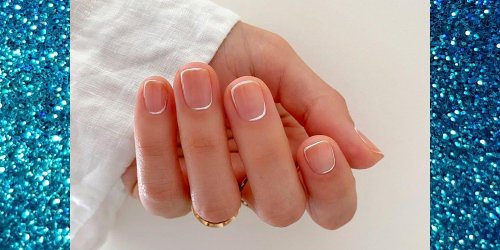 Аккуратный маникюр на коротких ногтях
