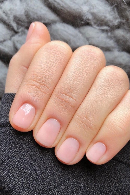 Ногти короткие маникюр