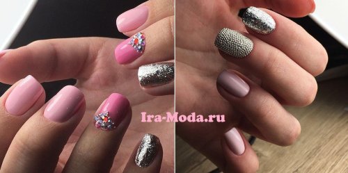 Дизайн ногтей с бульонками
