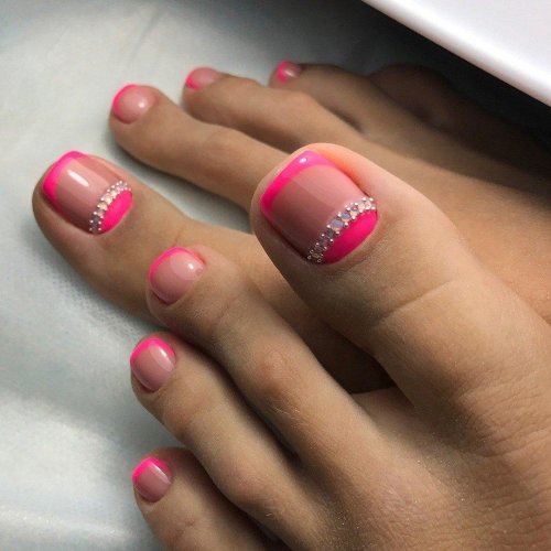 Шикарный педикюр