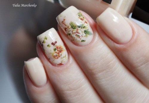 Маникюр со слайдерами