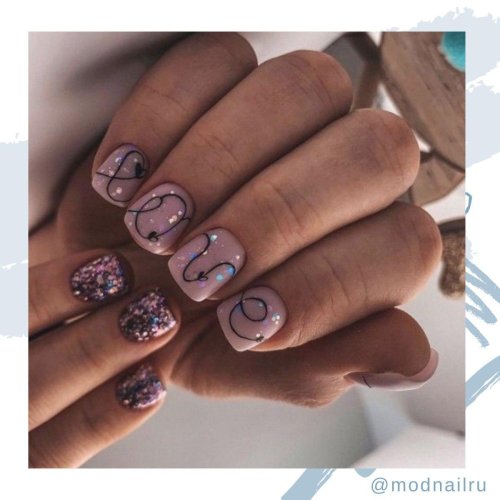 Ногти короткие маникюр