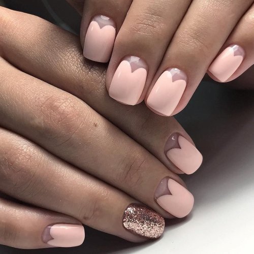 Красивые короткие ногти