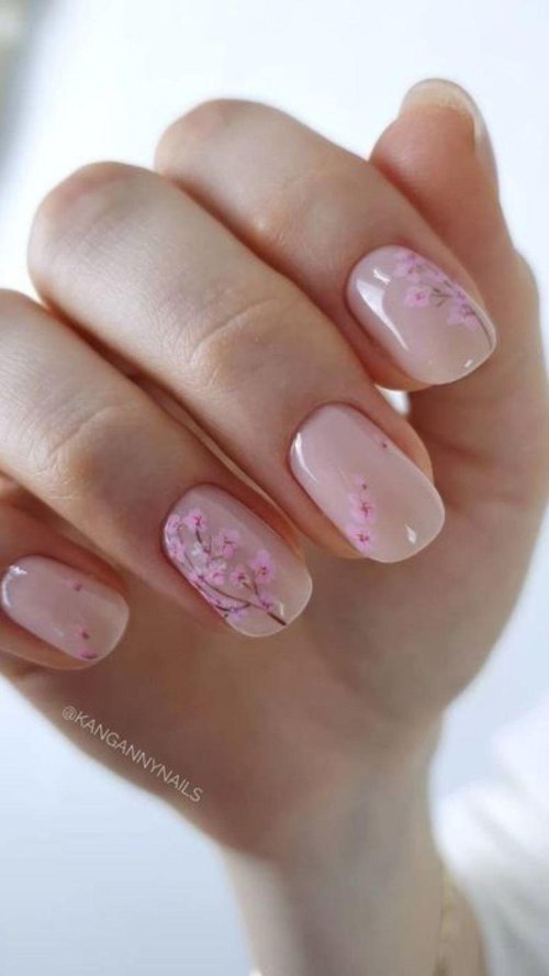 Ногти короткие маникюр
