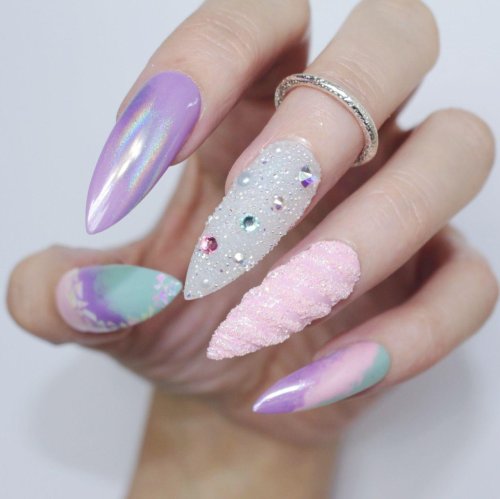 Втирка rainbow 12s единорожки