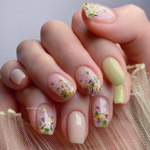 Ногти короткие маникюр