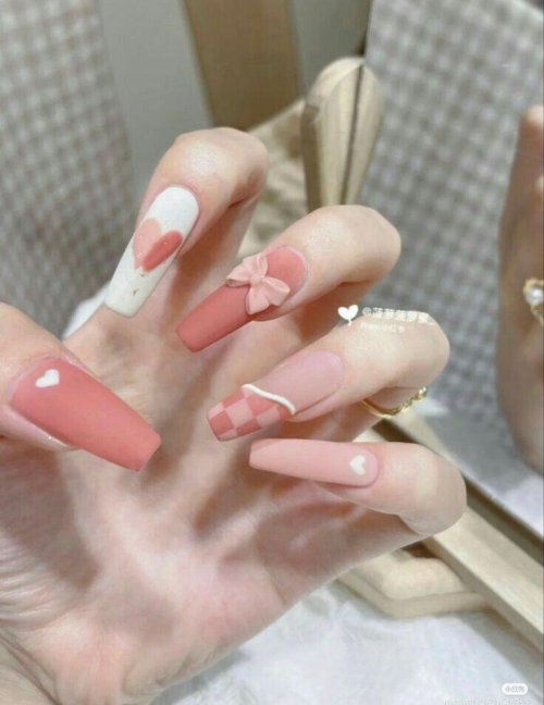 Ногти корейские дизайн