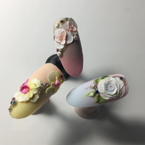 Nayada nails лепка акрил