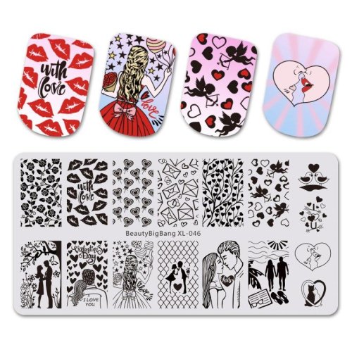 Пластина стемпинг beautybigbang xl