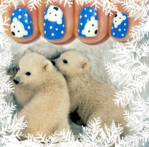 Маникюр новогодние