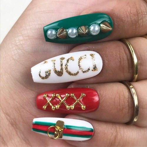 Гуччи ногти
