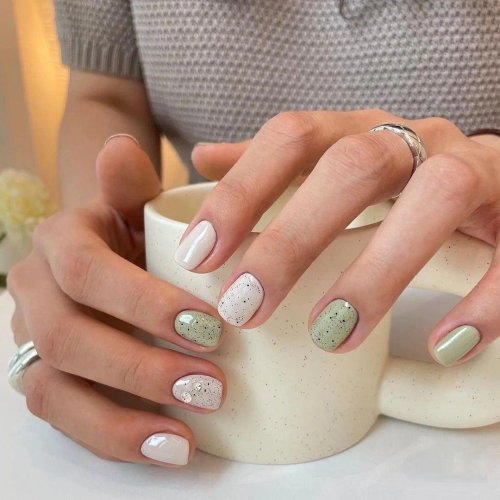 Ногти короткие маникюр