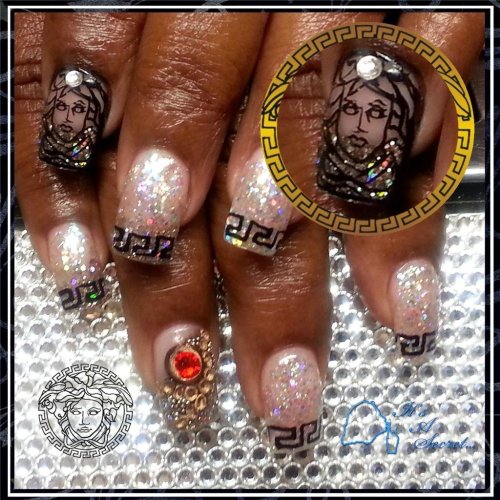 Ногти versace
