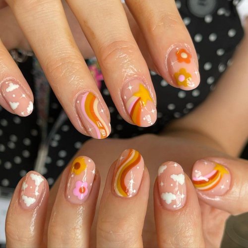 Ногти короткие маникюр