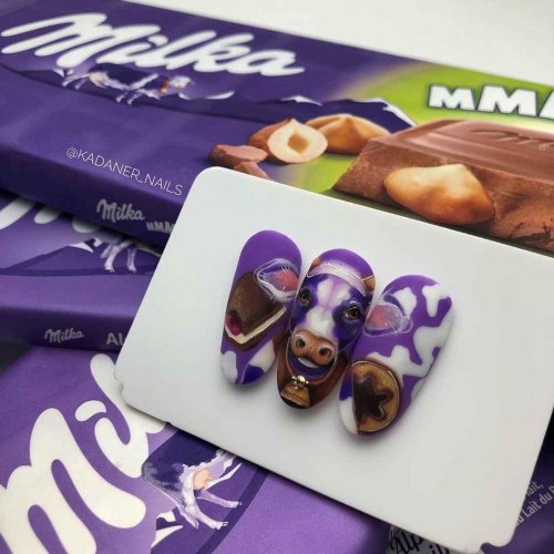 Маникюр милка