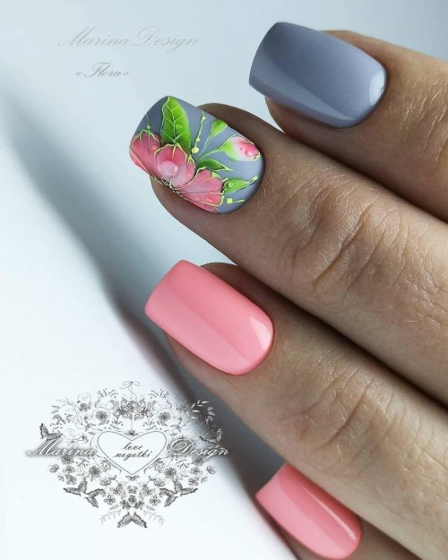 Марина десинг маникюр