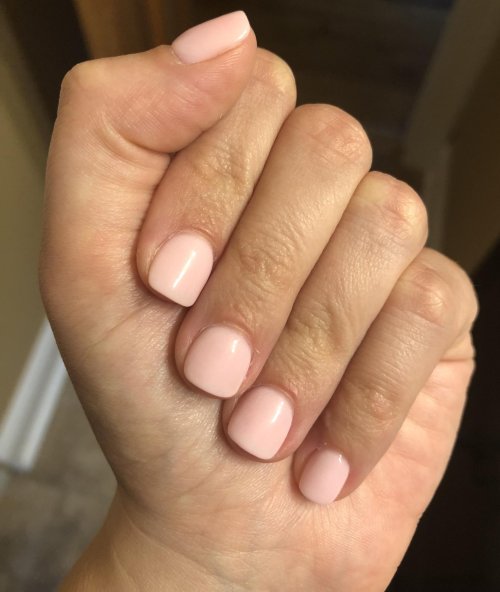 Короткие аккуратные ногти