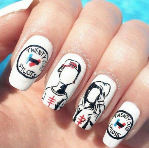 Ногти twenty one pilots